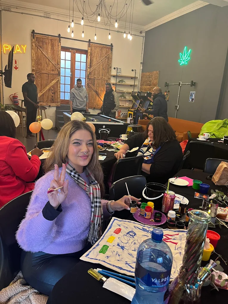 Rooftop 420 Sea Point Puff and Paint event Cape Town cannabis social