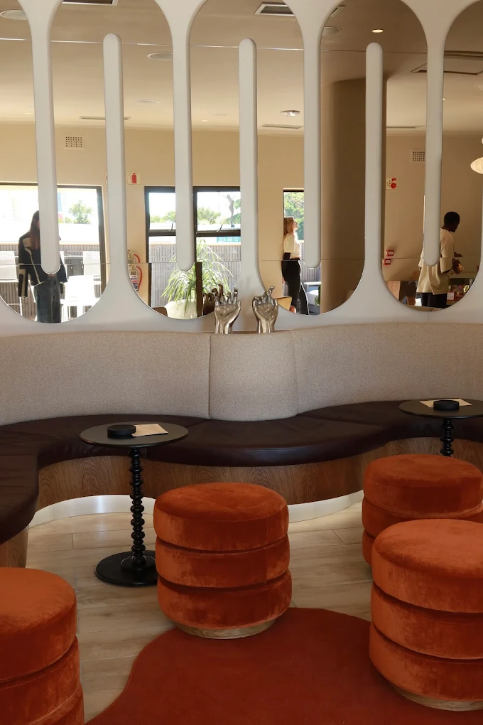 elevate members club sitting area