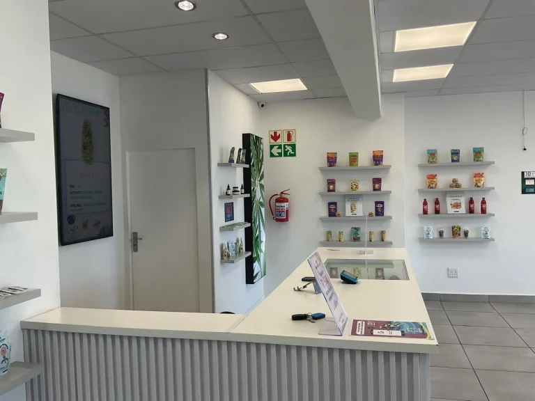 joy medical cannabis strand street interior shop desk 768x576